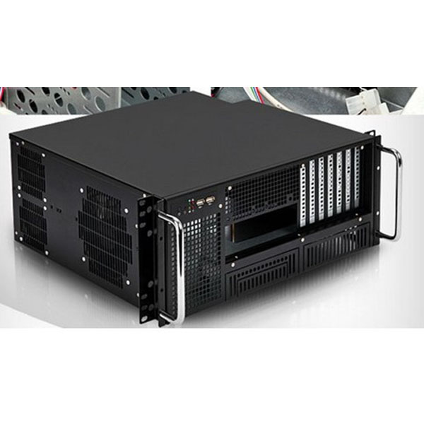 Rackmount chassis Server case 19 inch ATX microATX 4U i/o front N402 
